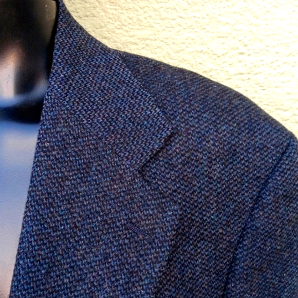 Evan Picone International/Marshall Fields Men's Vintage Pure Wool Luxury Blazer
